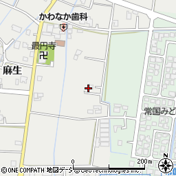 富山県高岡市下麻生周辺の地図