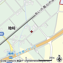 富山県小矢部市地崎301周辺の地図