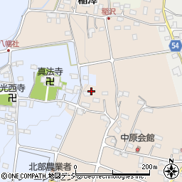 長野県上高井郡高山村中原周辺の地図