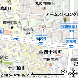 と・べーぐる富山店周辺の地図