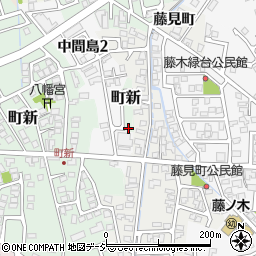 富山県富山市町新44-5周辺の地図