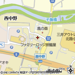 富山県小矢部市宇治新1090-11周辺の地図