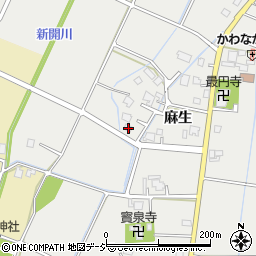 富山県高岡市麻生368周辺の地図