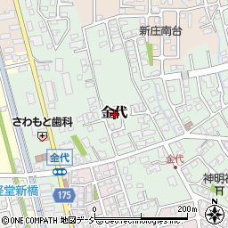富山県富山市金代の地図 住所一覧検索 地図マピオン