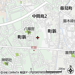 富山県富山市町新56周辺の地図