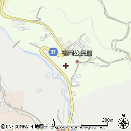 長野県長野市浅川福岡周辺の地図