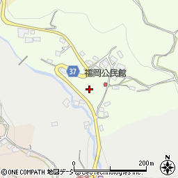 長野県長野市浅川福岡周辺の地図