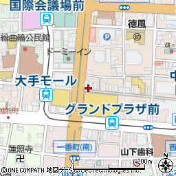 シルク　総曲輪店周辺の地図