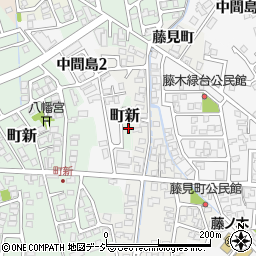 富山県富山市町新44-8周辺の地図