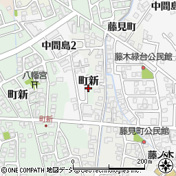 富山県富山市町新44周辺の地図