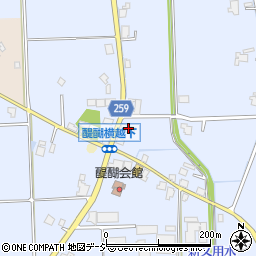 富山県高岡市醍醐635周辺の地図