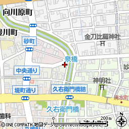 高倉酒店周辺の地図