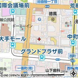 銀兆ikizushi 富山総曲輪店周辺の地図
