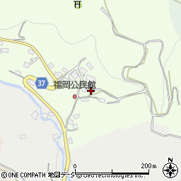 長野県長野市浅川福岡961-1周辺の地図