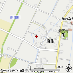 富山県高岡市麻生366周辺の地図