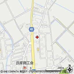 栃木県さくら市氏家4506-15周辺の地図
