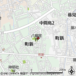 富山県富山市町新95-14周辺の地図