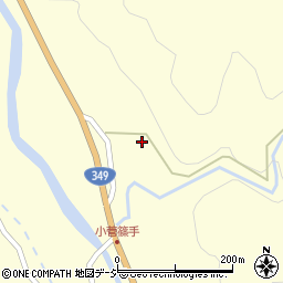 茨城県常陸太田市小菅町125周辺の地図