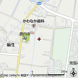 富山県高岡市麻生520周辺の地図