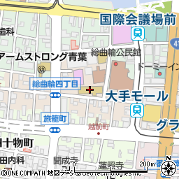 富山市医師会看護専門学校周辺の地図