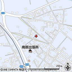 栃木県日光市土沢周辺の地図