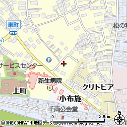 長野県上高井郡小布施町東町周辺の地図