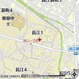 ビリケンハウス長江周辺の地図