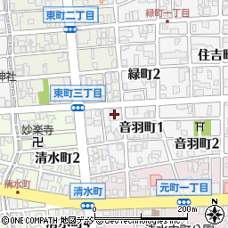 パーフェクト・リバティー教団　富山教会周辺の地図