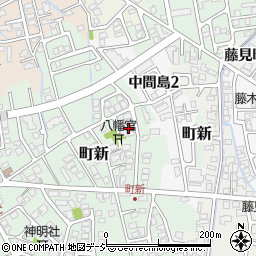 富山県富山市町新95-11周辺の地図