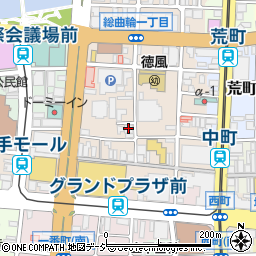 総曲輪ビル周辺の地図