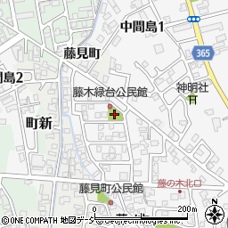 藤ノ木緑台公園周辺の地図