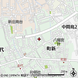 富山県富山市町新15-1周辺の地図
