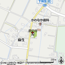 富山県高岡市麻生502周辺の地図