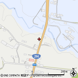 栃木県那須烏山市中山122-3周辺の地図
