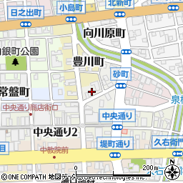 富山県富山市砂町1周辺の地図