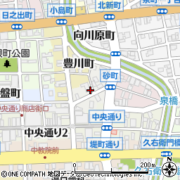 中島松鶴堂周辺の地図