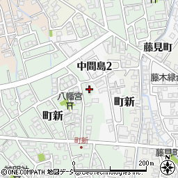 富山県富山市町新42周辺の地図