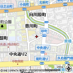 中島松鶴堂周辺の地図