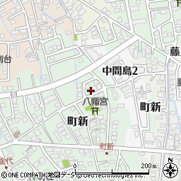 富山県富山市町新32-25周辺の地図