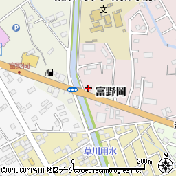 栃木県さくら市馬場1689周辺の地図