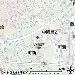 富山県富山市町新32-21周辺の地図