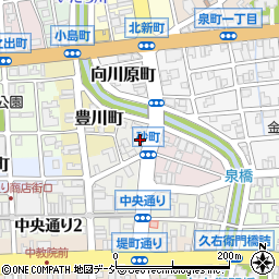 富山県富山市砂町2-9周辺の地図