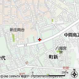 富山県富山市町新10周辺の地図