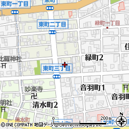 料亭川柳周辺の地図
