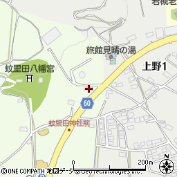 長野市上下水道局蚊里田浄水場事務所周辺の地図