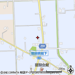 富山県高岡市醍醐540周辺の地図