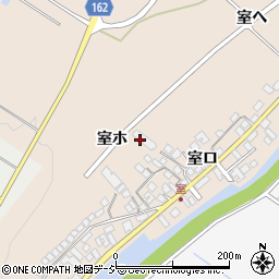 石川県内灘町（河北郡）室周辺の地図