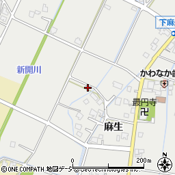 富山県高岡市下麻生377-1周辺の地図