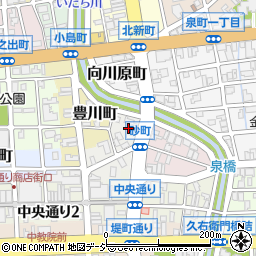 富山県富山市砂町2周辺の地図
