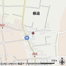長野県上高井郡高山村横道3328-1周辺の地図